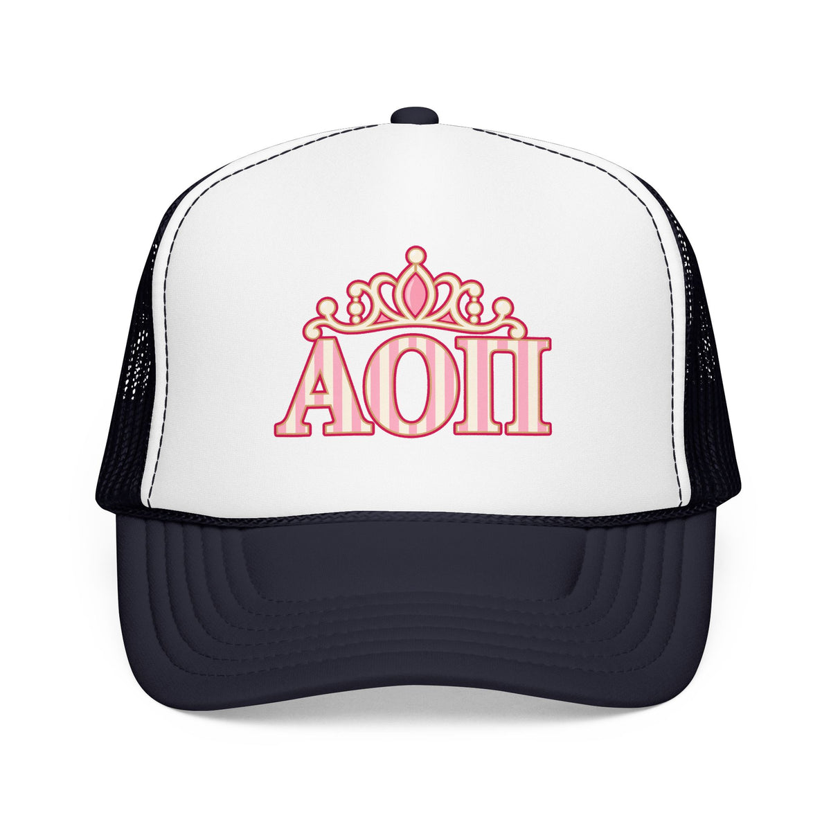 AOII Tiara Foam Trucker Hat