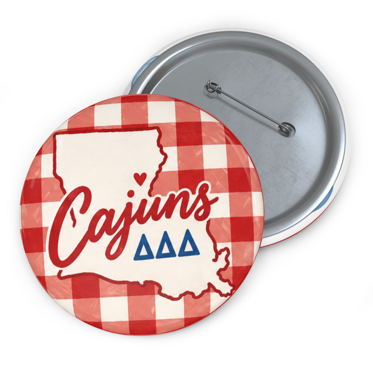 Cajuns Pins Button