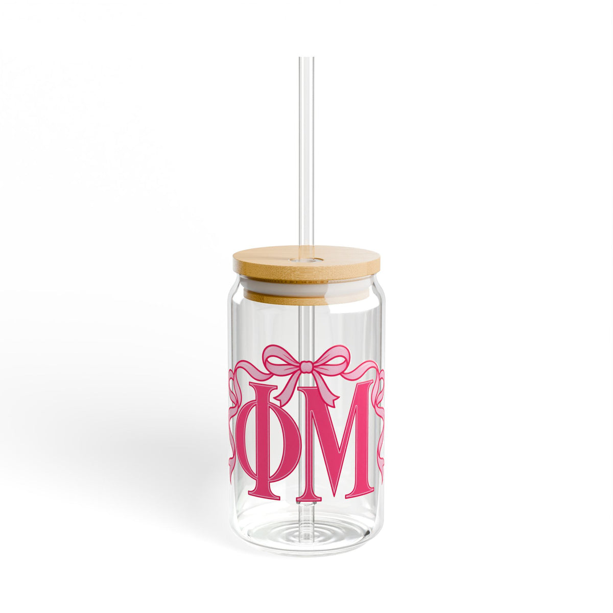 Phi Mu Sipper Glass | 16oz