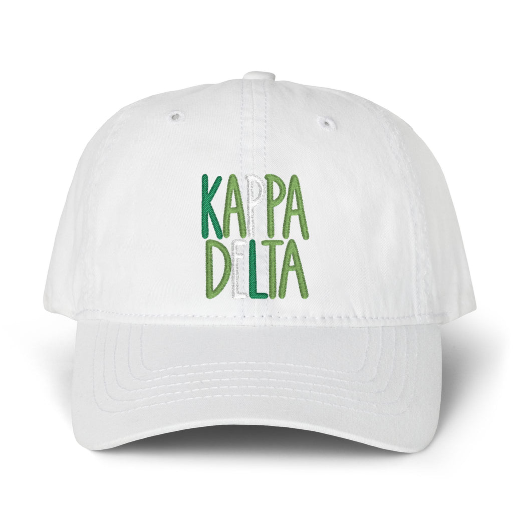 Kappa Delta Infinity Cap- Embroidered