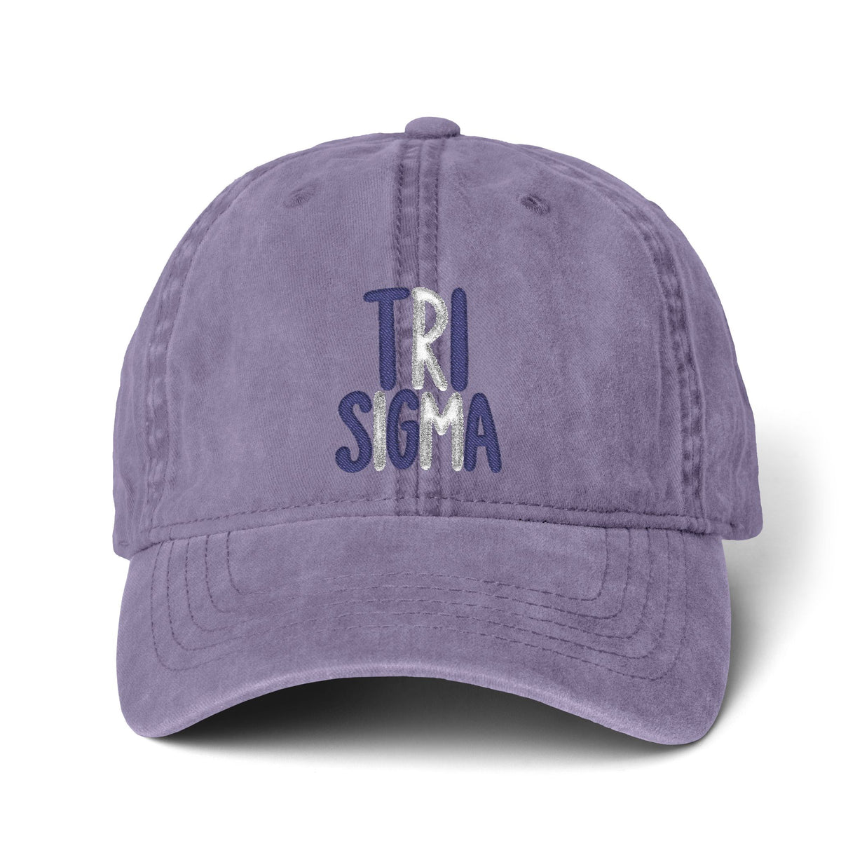 Tri Sigma Infinity Cap- Embroidered