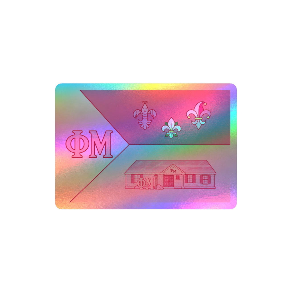 Phi Mu Acadian Flag Kiss-Cut Vinyl Decals