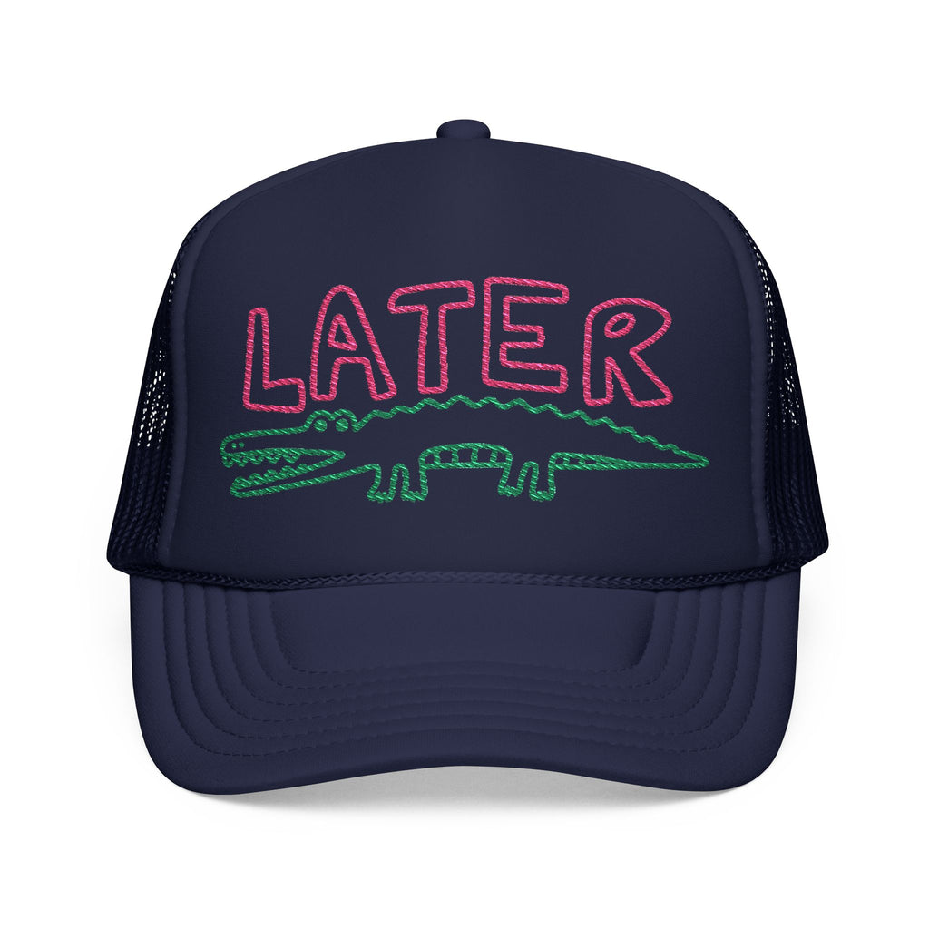 Later Gator Embroidered Trucker Hat
