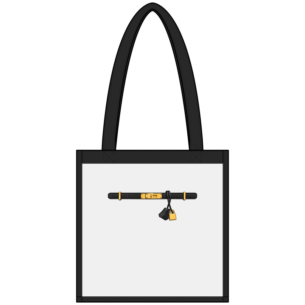 Designer Clear Stadium Tote