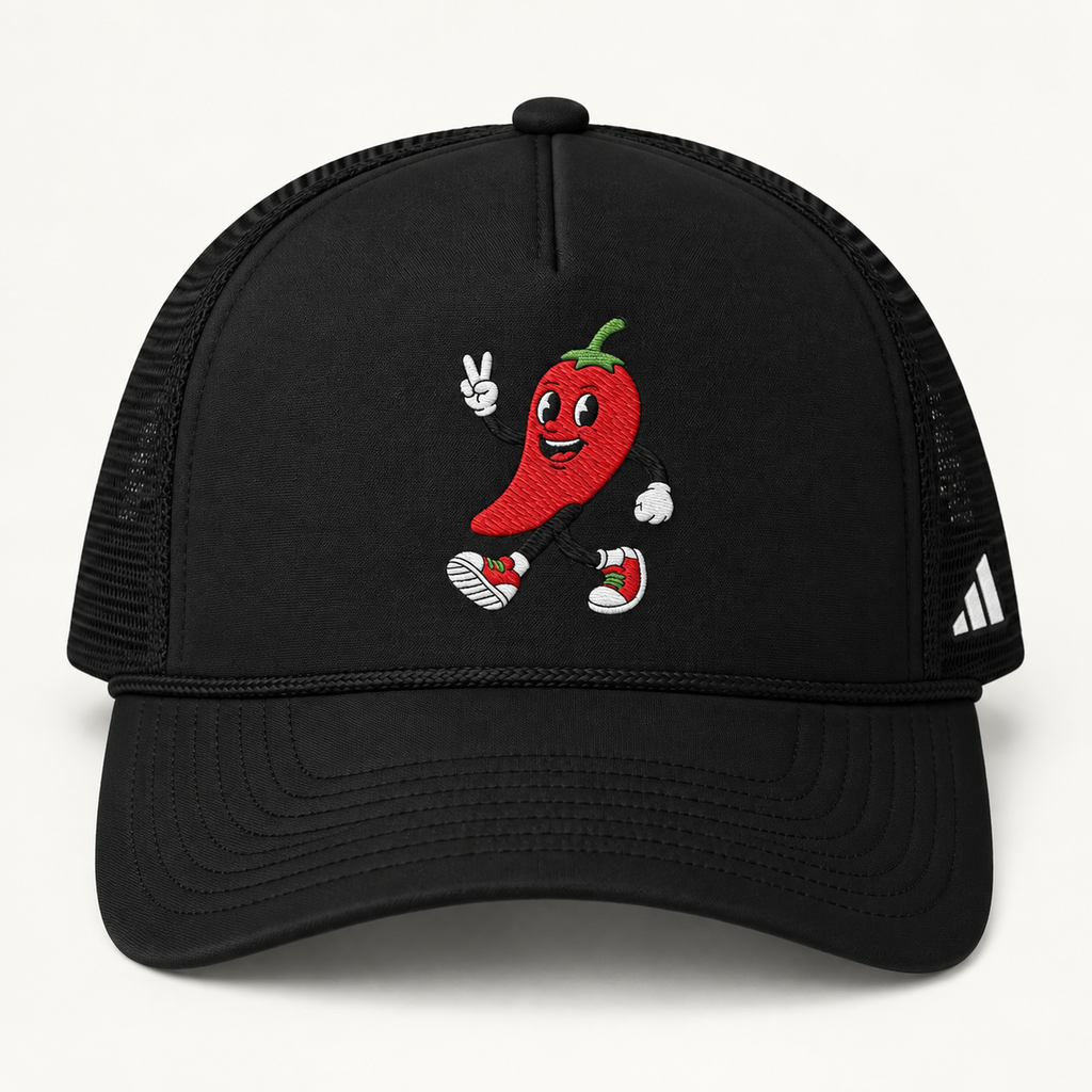 Red Hot Silly Pepper- Adidas Trucker Hat