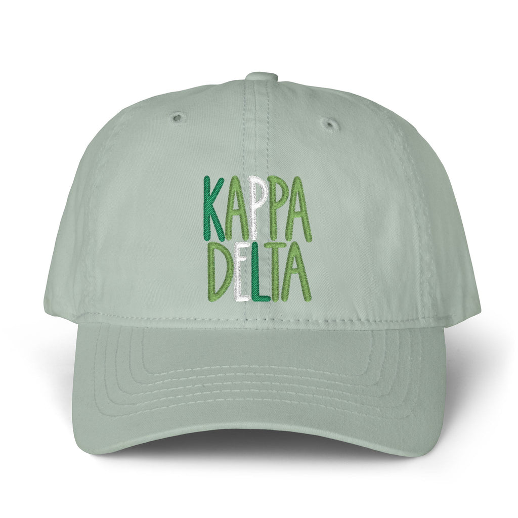 Kappa Delta Infinity Cap- Embroidered