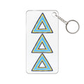 Tri Delta Keychain