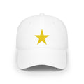 Acadian Flag Star Inspired  Baseball Cap