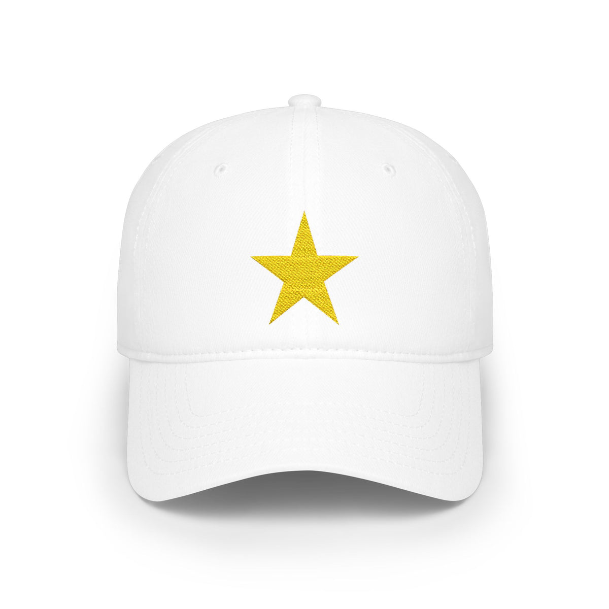 Acadian Flag Star Inspired  Baseball Cap
