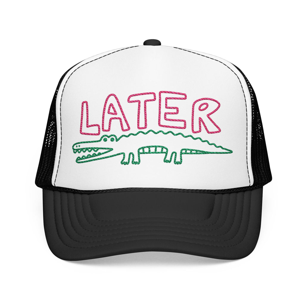 Later Gator Embroidered Trucker Hat