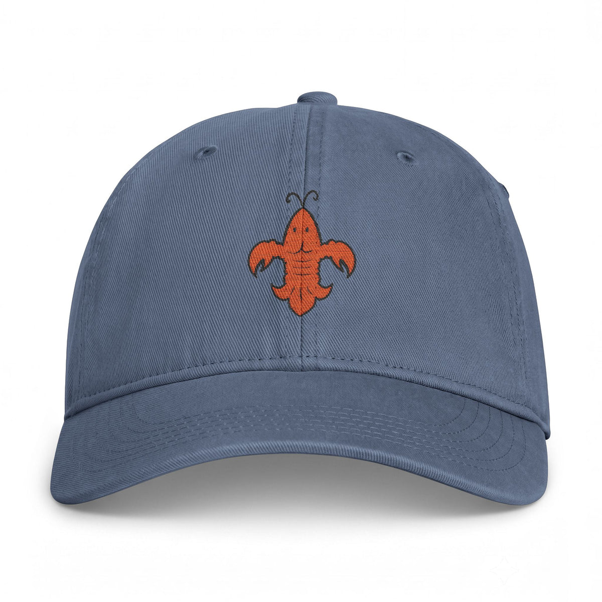 Crawfish Fleur de Lis Hat - Embroidery