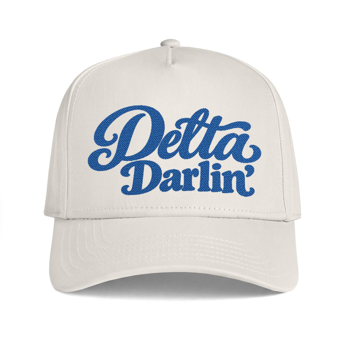 Delta Darlin' Framed Cap- Embroidered