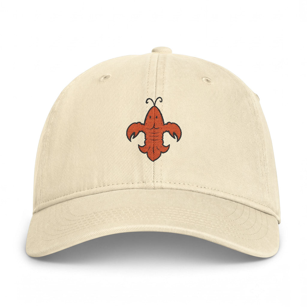 Crawfish Fleur de Lis Hat - Embroidery