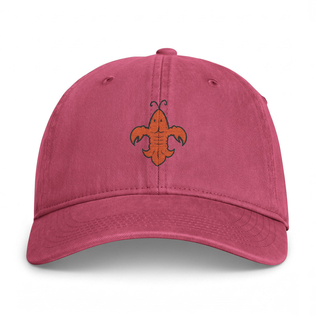 Crawfish Fleur de Lis Hat - Embroidery