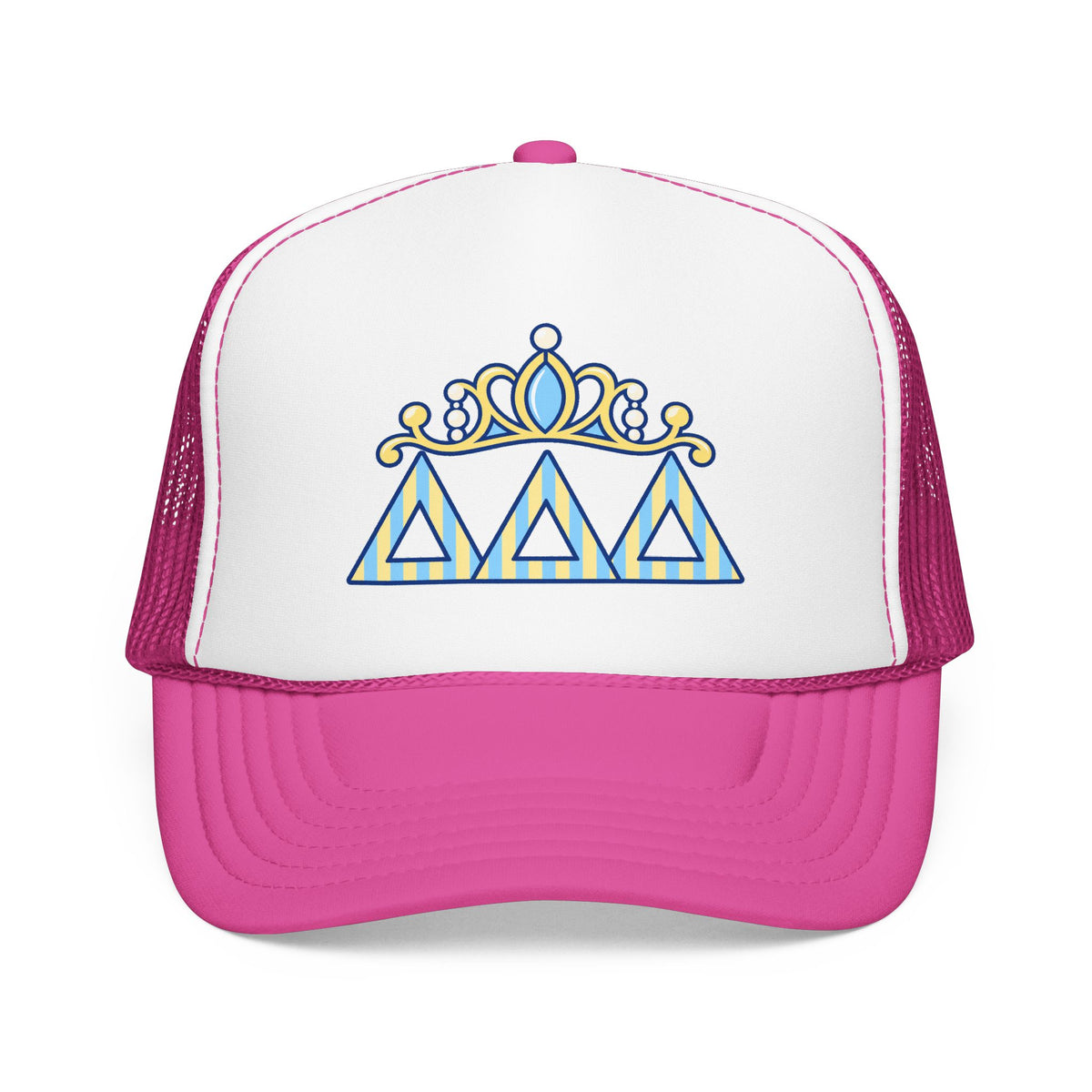 Tri Delta Crown Trucker Hat